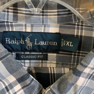 Plaid Ralph Lauren button down